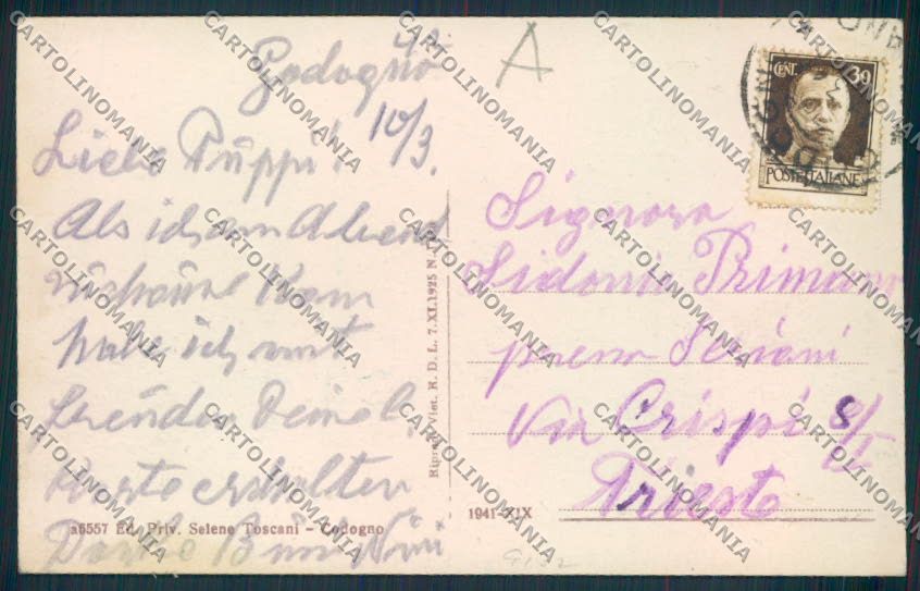 Lodi Codogno cartolina RB4471 – retro