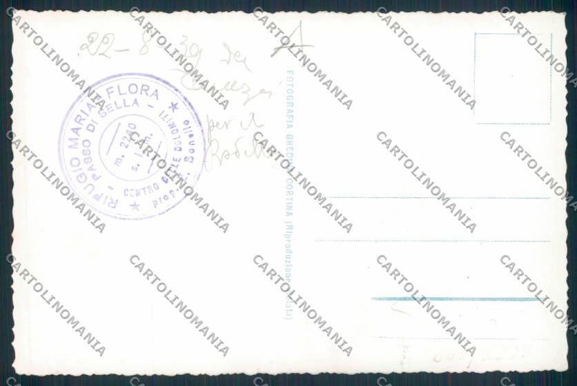Bolzano Passo Sella Foto cartolina RB4487 – retro