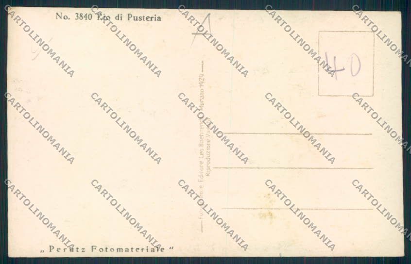 Bolzano Rio di Pusteria Foto cartolina RB4495 – retro