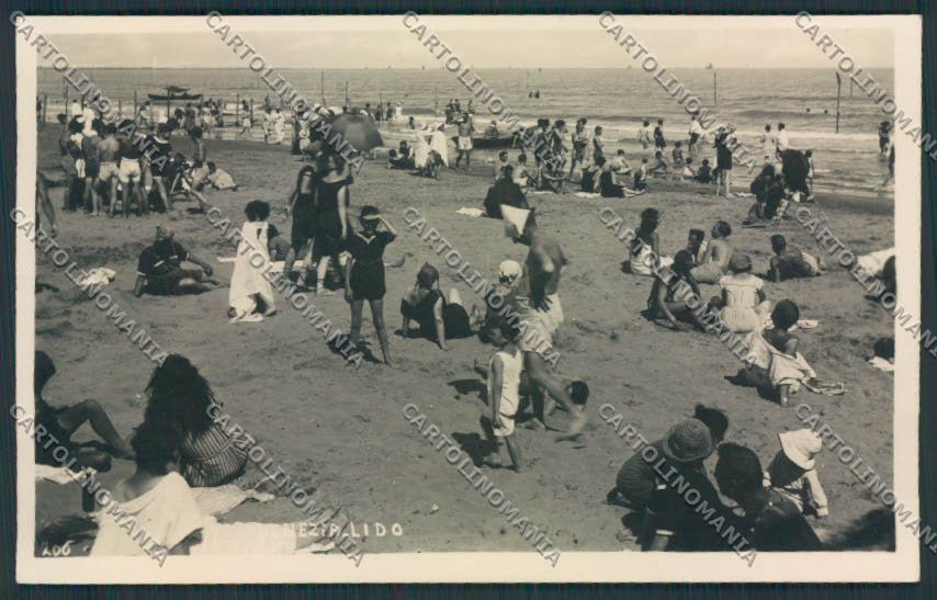 Venezia Lido Foto cartolina RB4500 – fronte