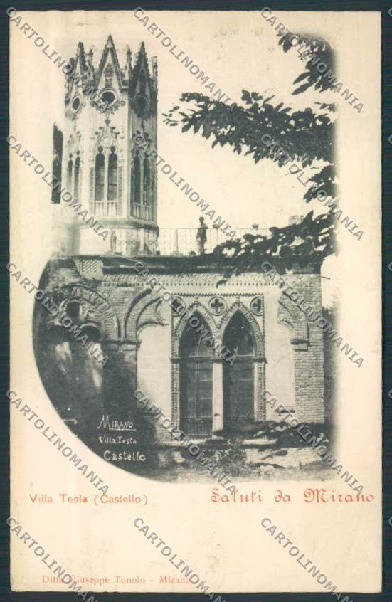 Venezia Mirano PIEGHINA cartolina RB4523 – fronte
