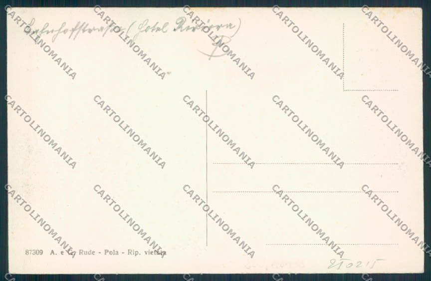 Croazia Croatia Pola cartolina RB4544 – retro