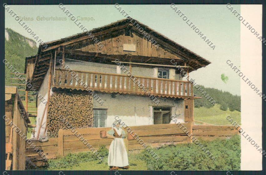 Belluno Cadore Tizians Geburtshaus cartolina RB4547 – fronte