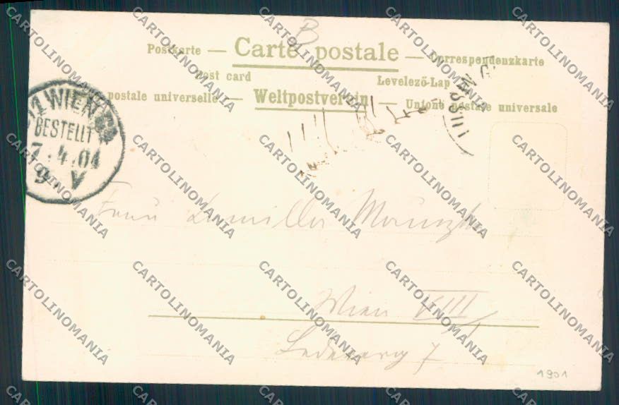 Croazia Croatia Lussingrande cartolina RB4549 – retro
