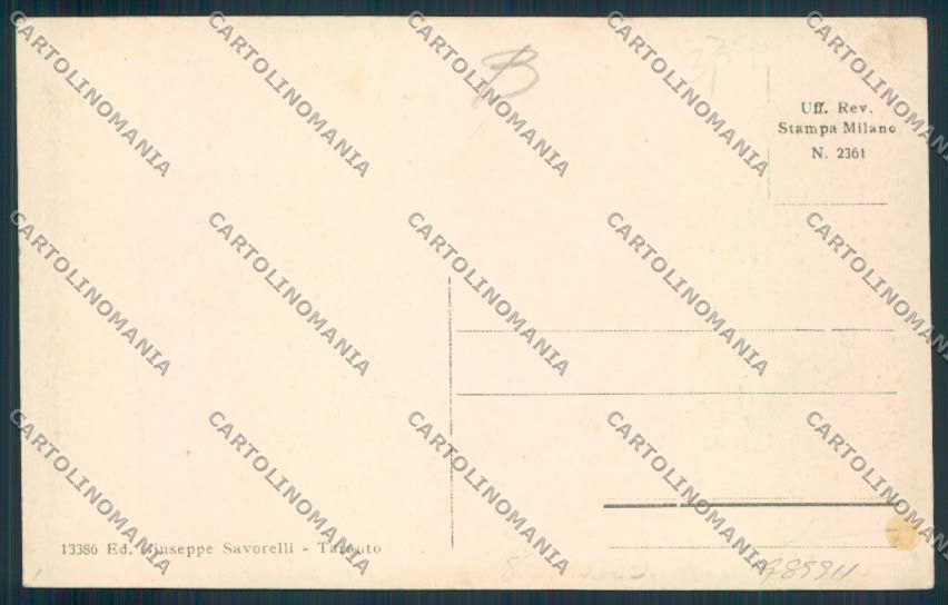 Taranto città cartolina RB4561 – retro