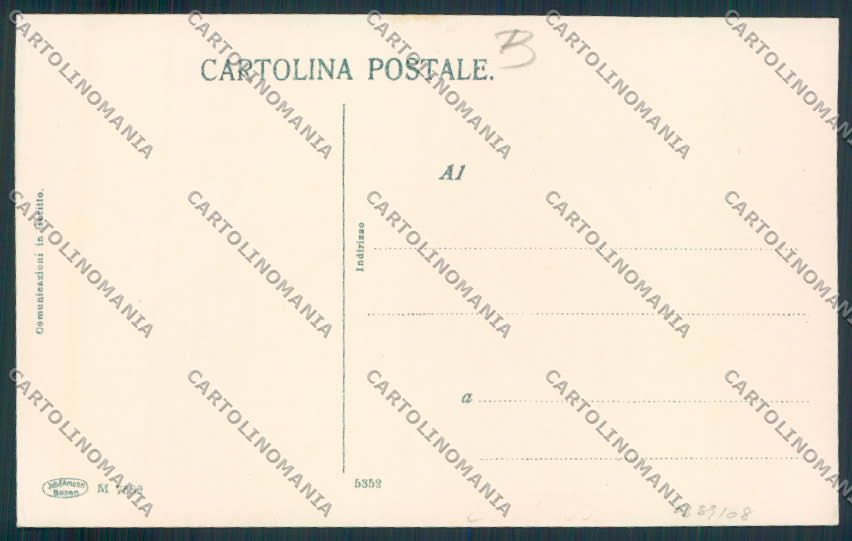 Belluno Pieve di Cadore cartolina RB4580 – retro