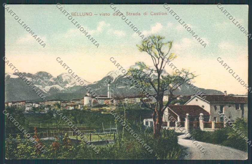 Belluno città cartolina RB4585 – fronte