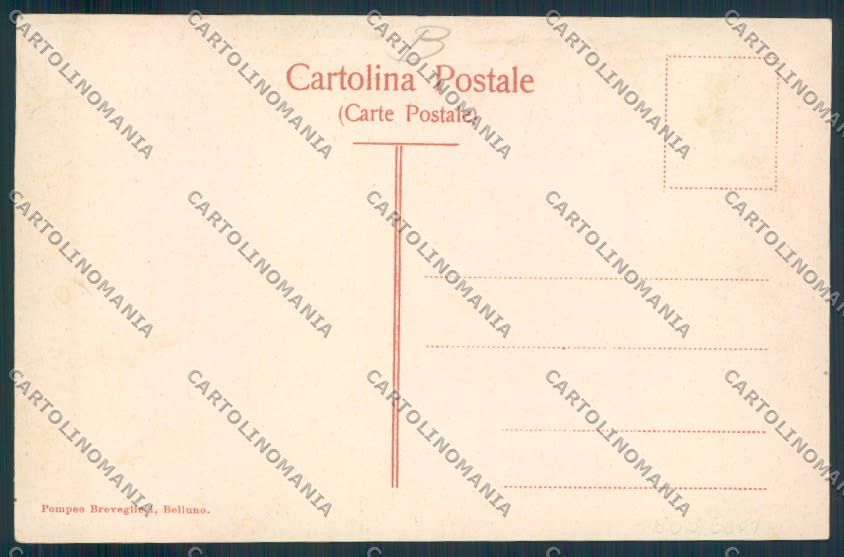 Belluno città cartolina RB4585 – retro
