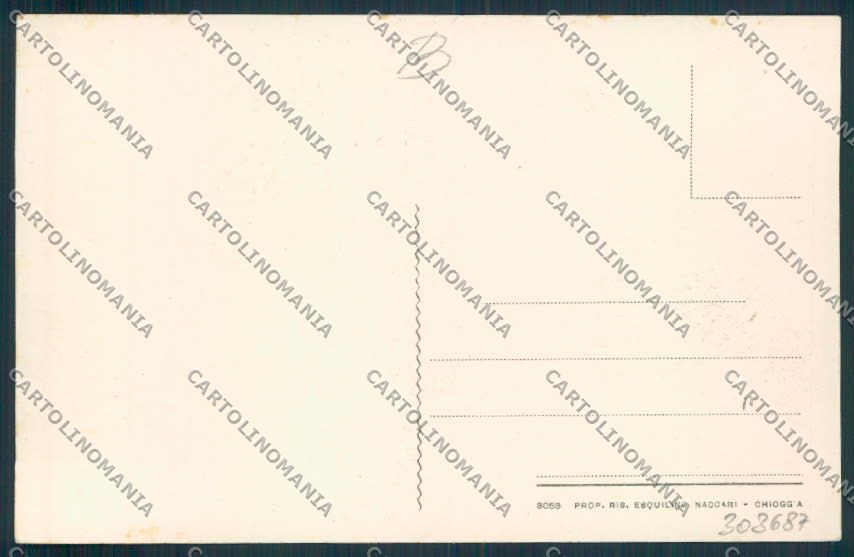 Venezia Chioggia cartolina RB4607 – retro