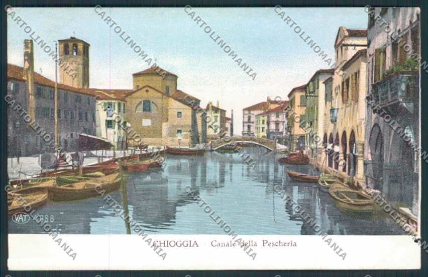 Venezia Chioggia cartolina RB4614 – fronte