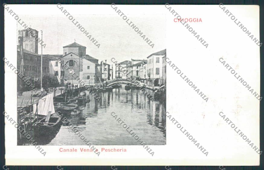 Venezia Chioggia COLLA cartolina RB4615 – fronte