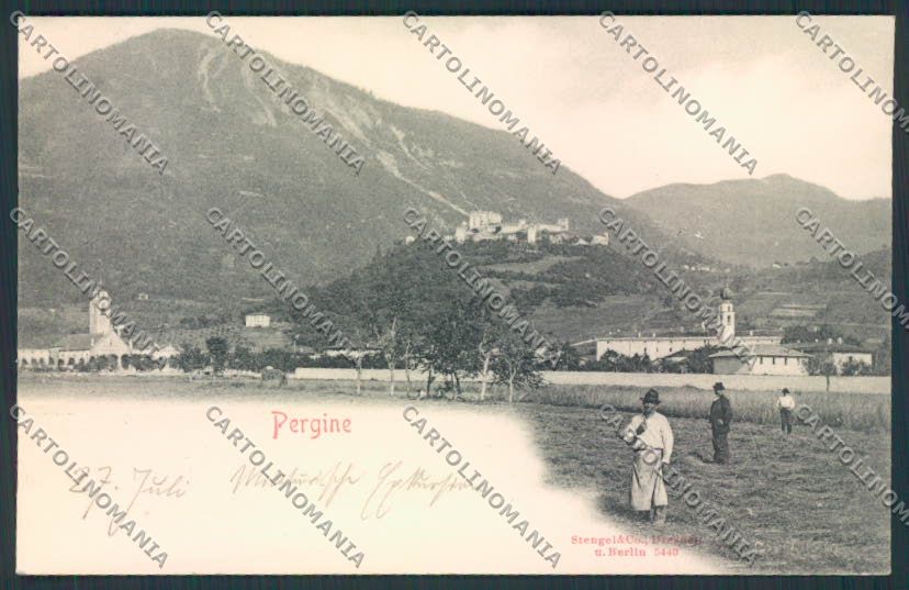 Trento Pergine cartolina RB4621 – fronte