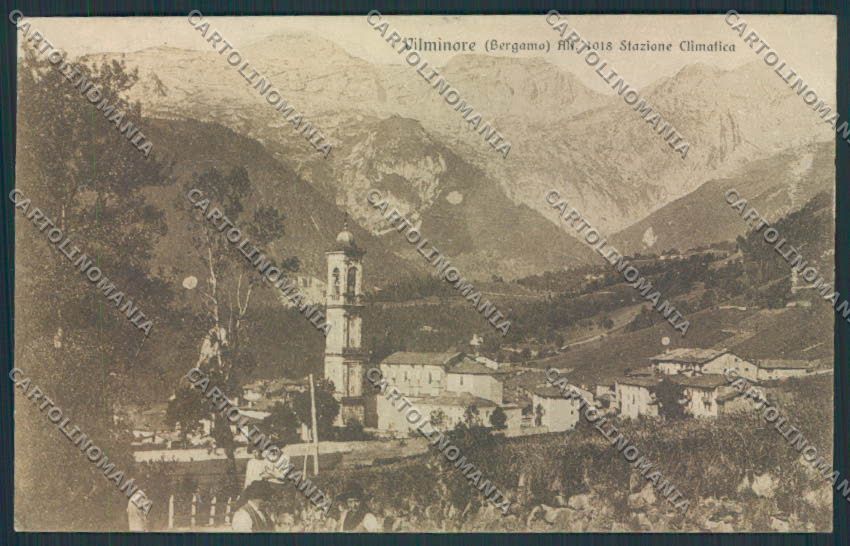 Bergamo Vilminore cartolina RB4629 – fronte