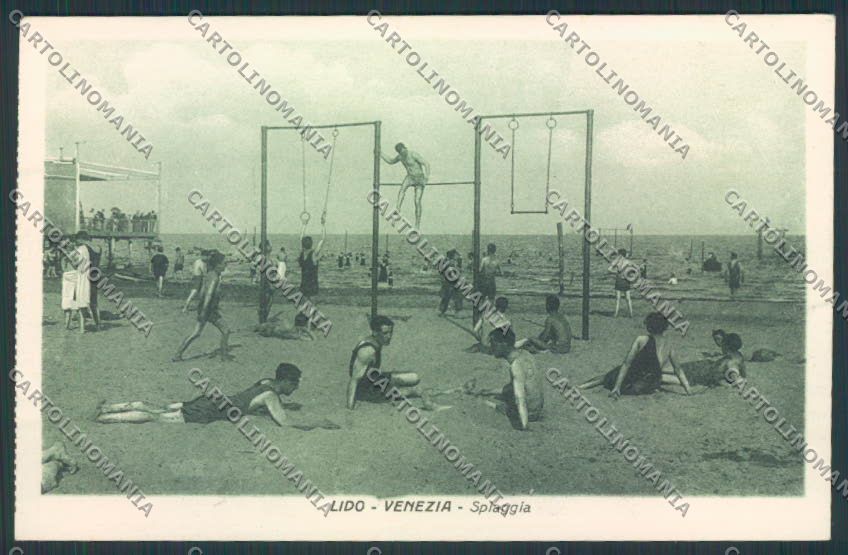 Venezia Lido cartolina RB4636 – fronte