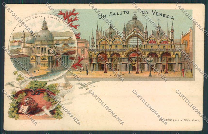 Venezia Gruss cartolina RB4657 – fronte