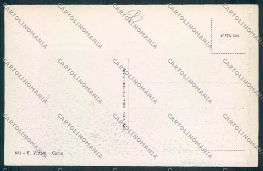 Como Tremezzina cartolina RB4670 – retro