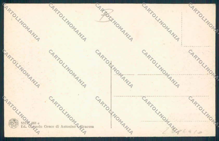 Siracusa città cartolina RB4684 – retro