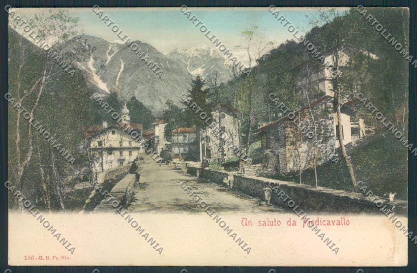 Biella Piedicavallo cartolina RB4690 – fronte