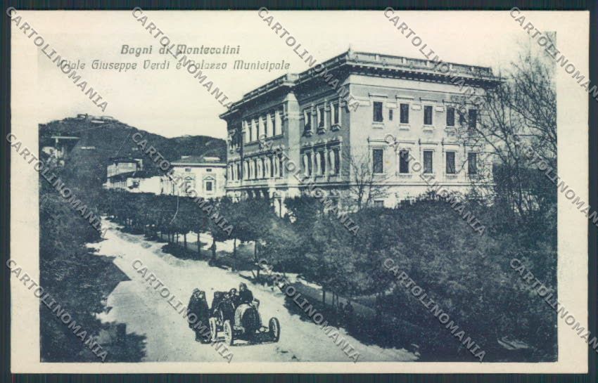 Pistoia Montecatini cartolina RB4703 – fronte