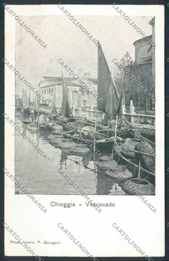 Venezia Chioggia cartolina RB4729 – fronte