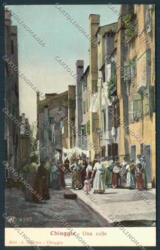 Venezia Chioggia cartolina RB4738 – fronte