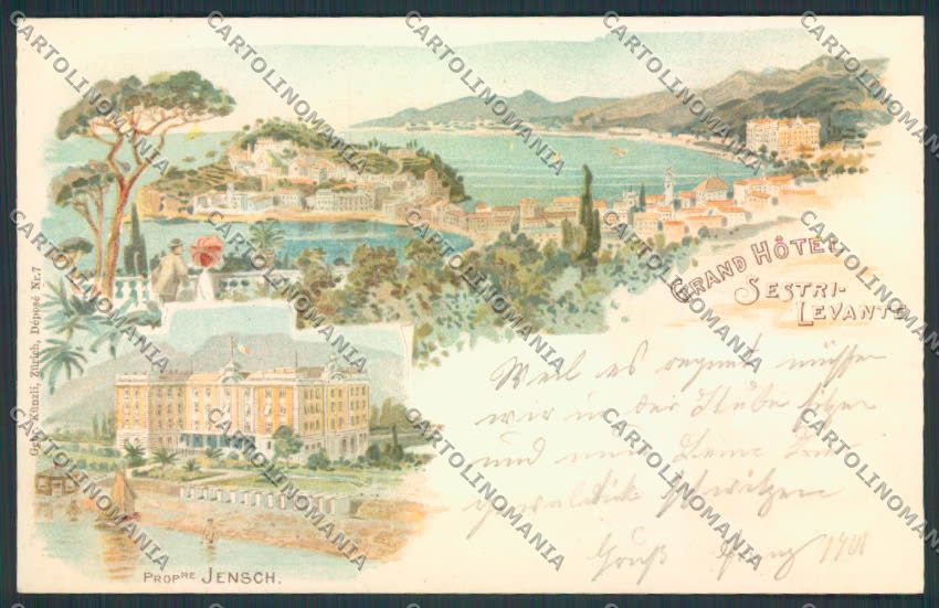 Genova Sestri Gruss cartolina RB4741 – fronte