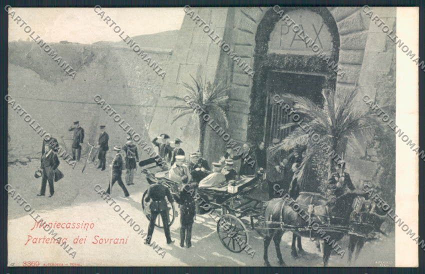 Frosinone Montecassino Savoia cartolina RB4755 – fronte