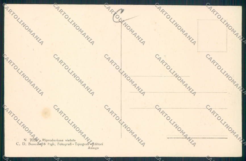 Vicenza Gallio cartolina RB4780 – retro