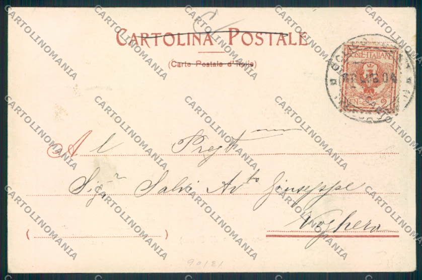 Como Toriggia PIEGHE cartolina RB4800 – retro