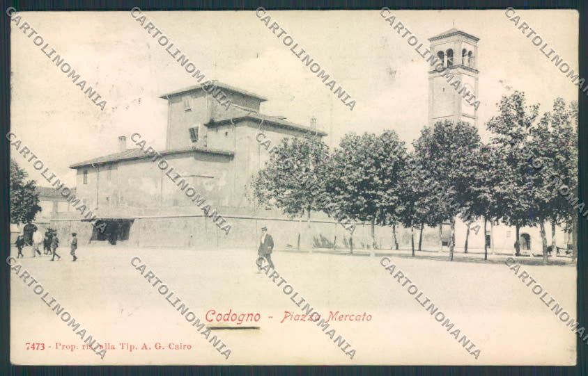 Lodi Codogno FORO cartolina RB4827 – fronte