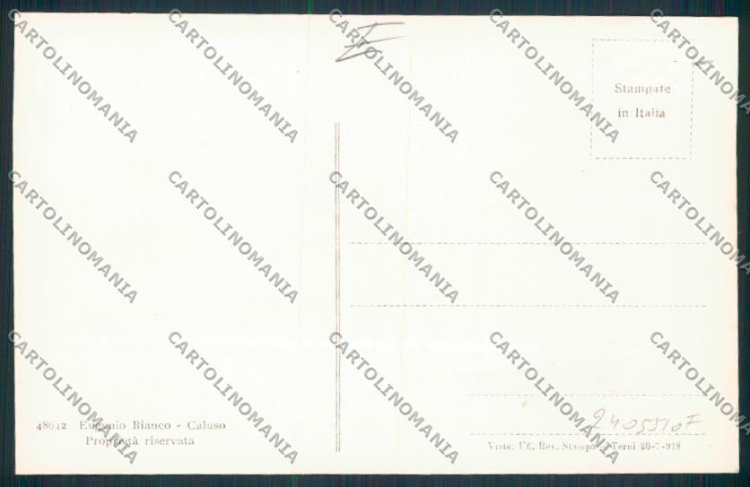 Torino Caluso Stazione cartolina RB4840 – retro