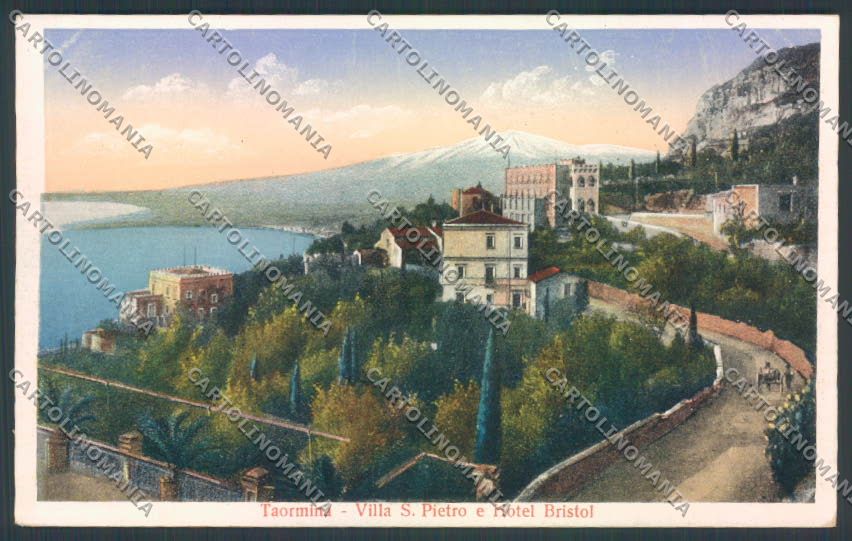 Messina Taormina cartolina RB4852 – fronte