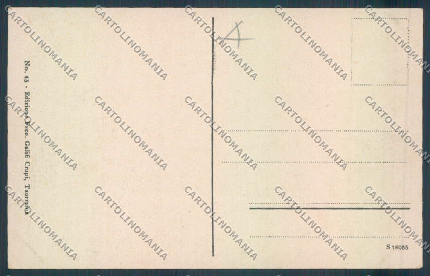 Messina Taormina cartolina RB4852 – retro