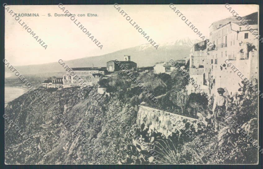 Messina Taormina cartolina RB4853 – fronte