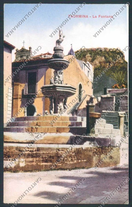 Messina Taormina cartolina RB4855 – fronte