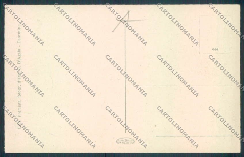 Messina Taormina cartolina RB4855 – retro
