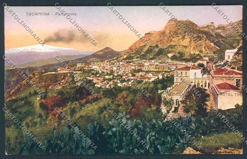 Messina Taormina cartolina RB4856 – fronte
