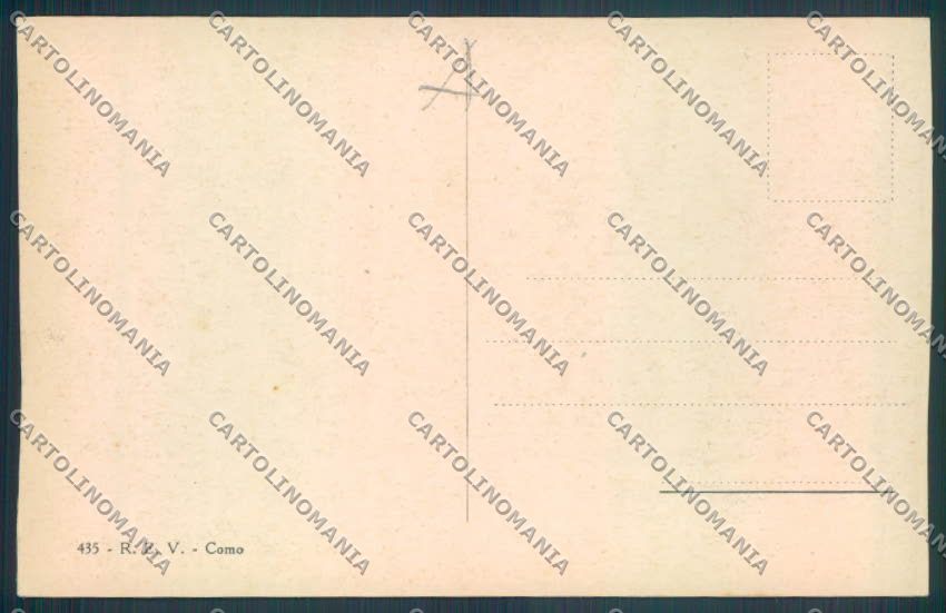 Como Brunate cartolina RB4859 – retro