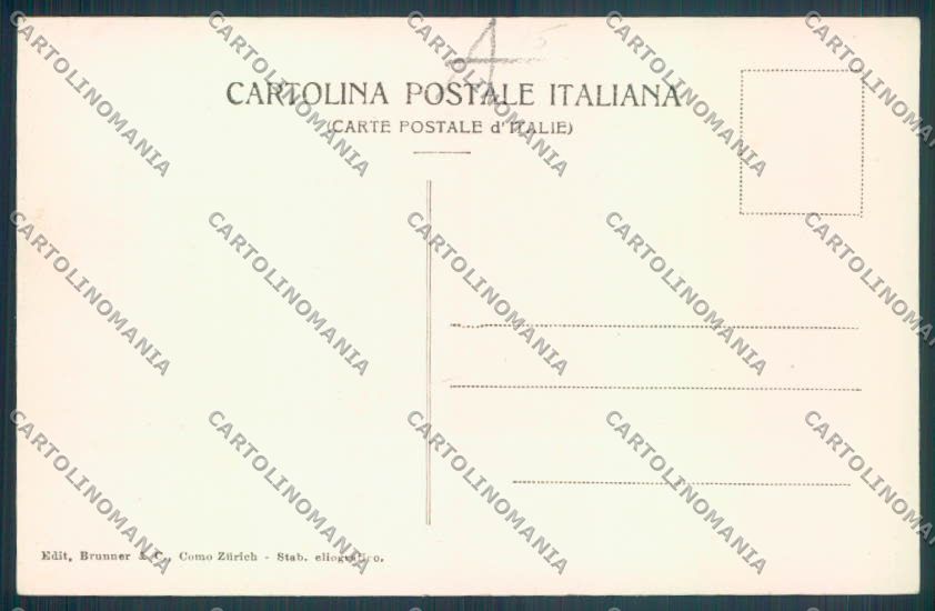 Como Tremezzo Villa Carlotta Battello cartolina RB4877 – retro