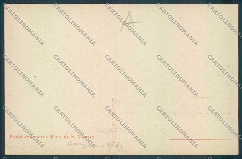 Bergamo Ripa di San Vigilio cartolina RB4879 – retro