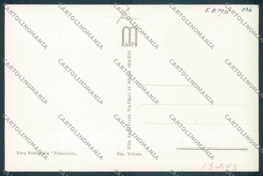 Como Nesso Foto cartolina RB4883 – retro