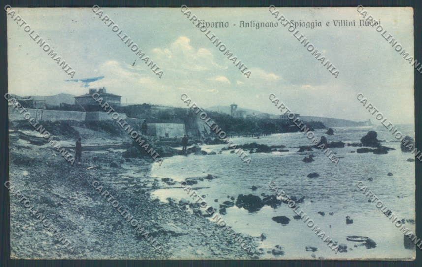 Livorno Antignano cartolina RB4888 – fronte