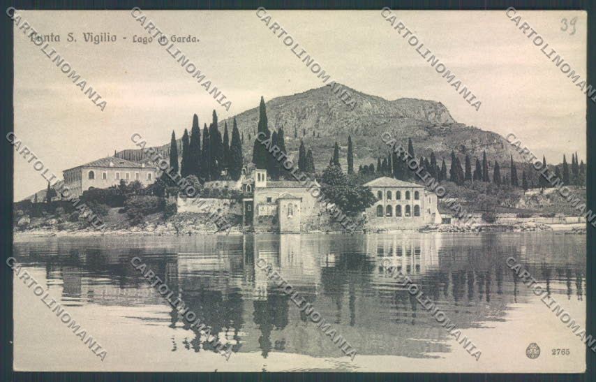 Verona Punta San Vigilio Garda cartolina RB4893 – fronte