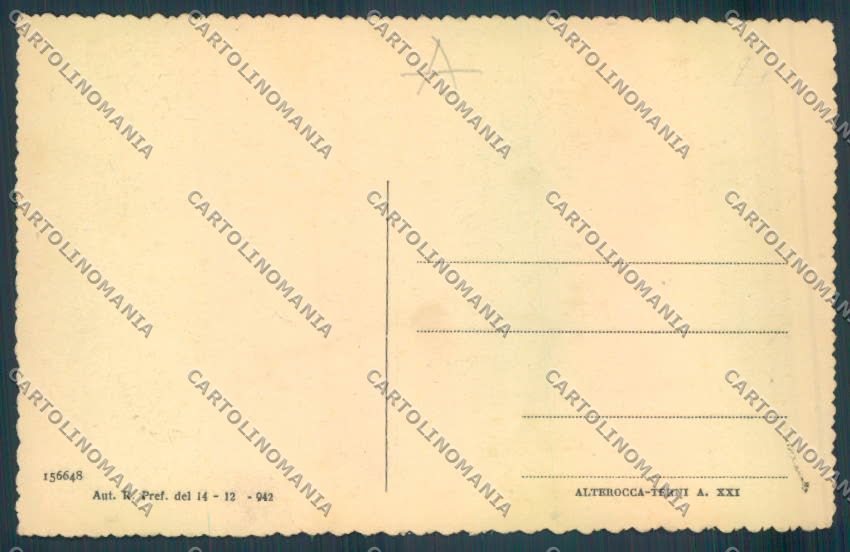 Perugia Spoleto cartolina RB4899 – retro