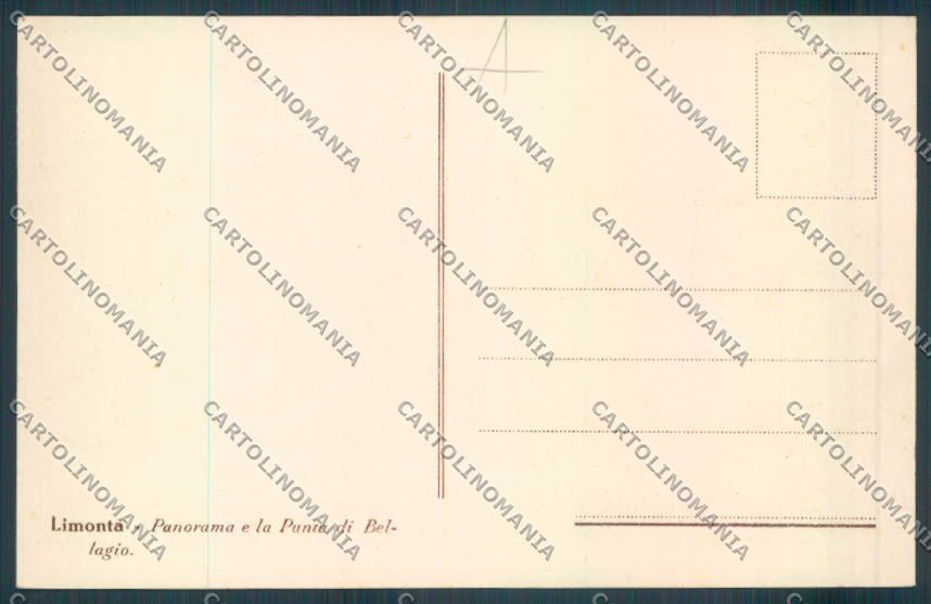 Lecco Limonta cartolina RB4901 – retro