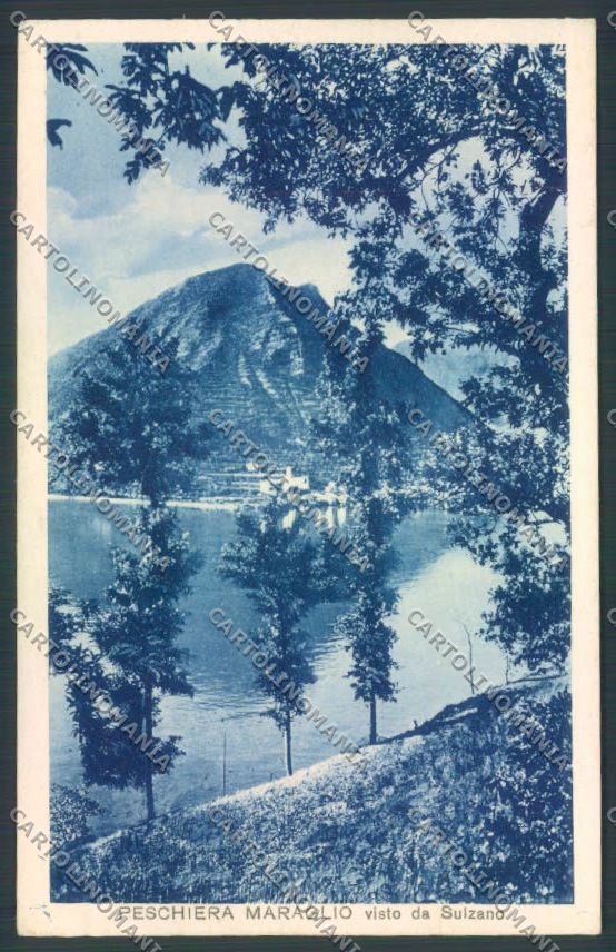Brescia Monte Isola Peschiera Maraglio cartolina RB4911 – fronte