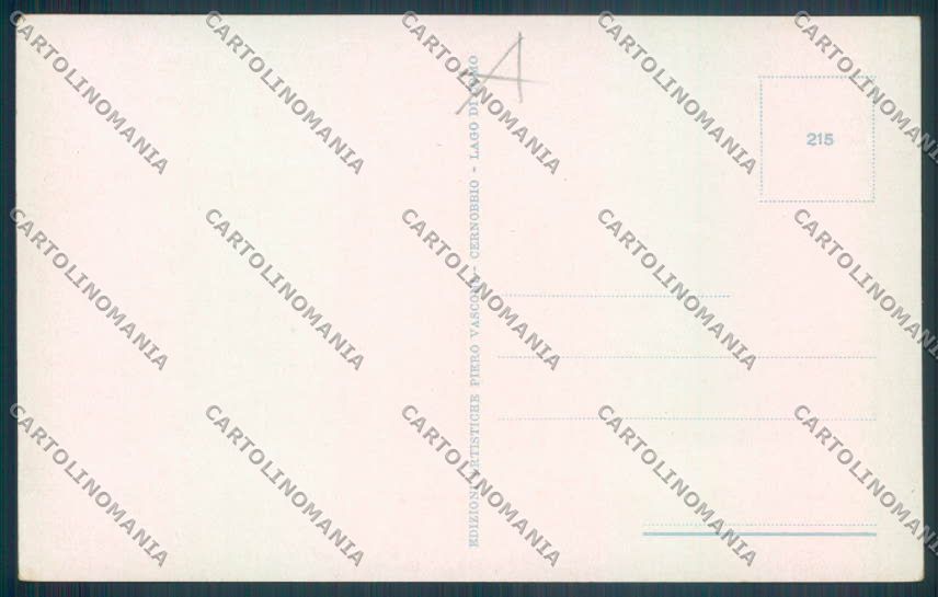 Como Cernobbio cartolina RB4918 – retro