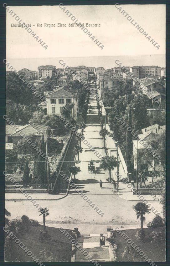 Imperia Bordighera cartolina RB4938 – fronte