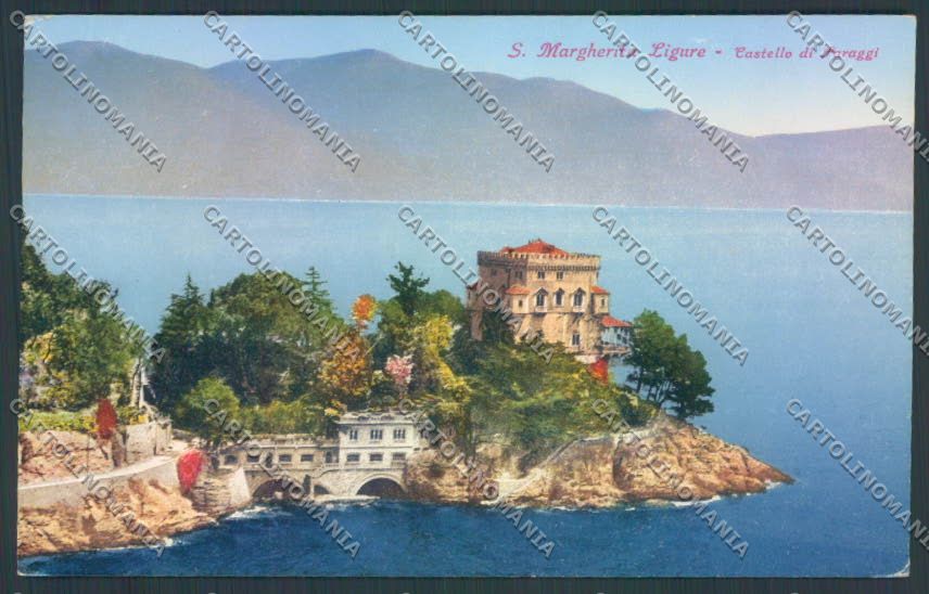 Genova Santa Margherita Ligure Paraggi cartolina RB4940 – fronte