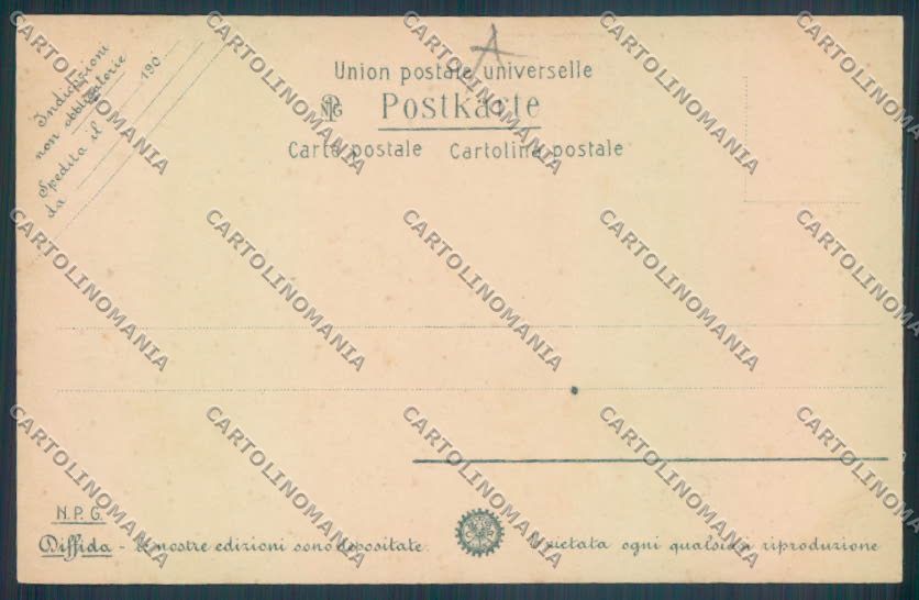 Napoli Pompei NPG Foto cartolina RB4947 – retro